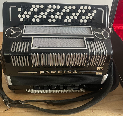 Knopfakkordeon farfisa mod tx - knopfakkordeon, mod.