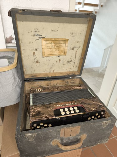 Ww2 feldpost paket akkordeon - ww2,