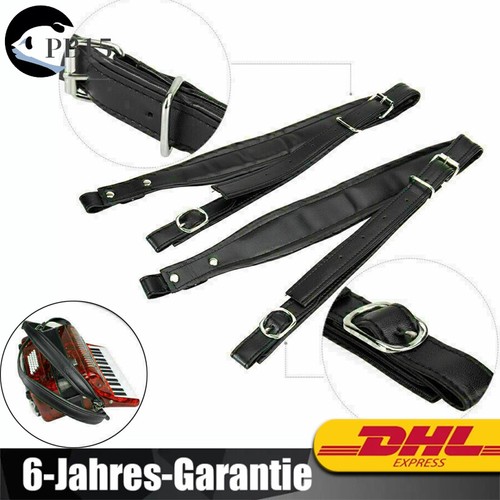 Akkordeon gurt leder - leder, 5cm